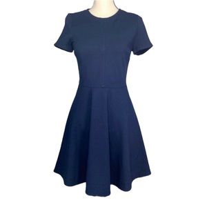 Diane Von Furstenburg Women’s Size 6 Navy Blue Fit and Flare Ivana Dress